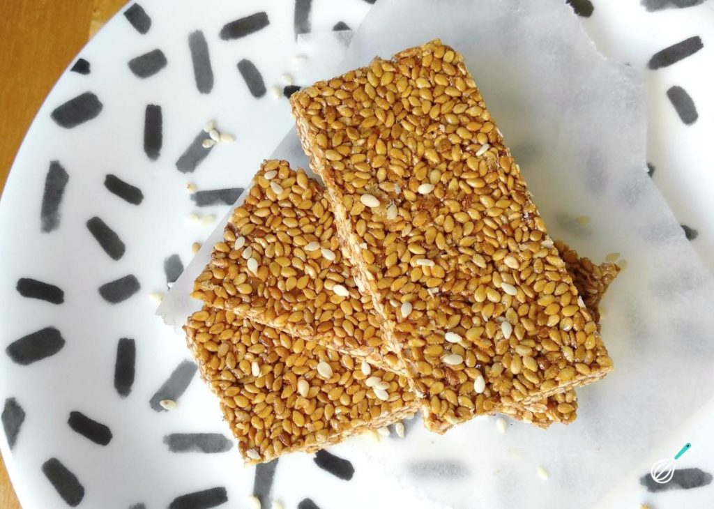Receita de Barrinha de gergelim