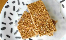 Receita de Barrinha de gergelim