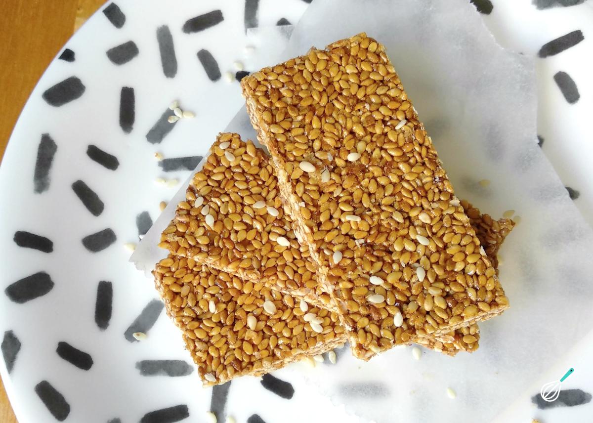 Receita de Barrinha de gergelim