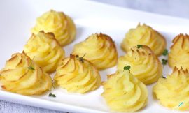Receita de Batata Duchesse