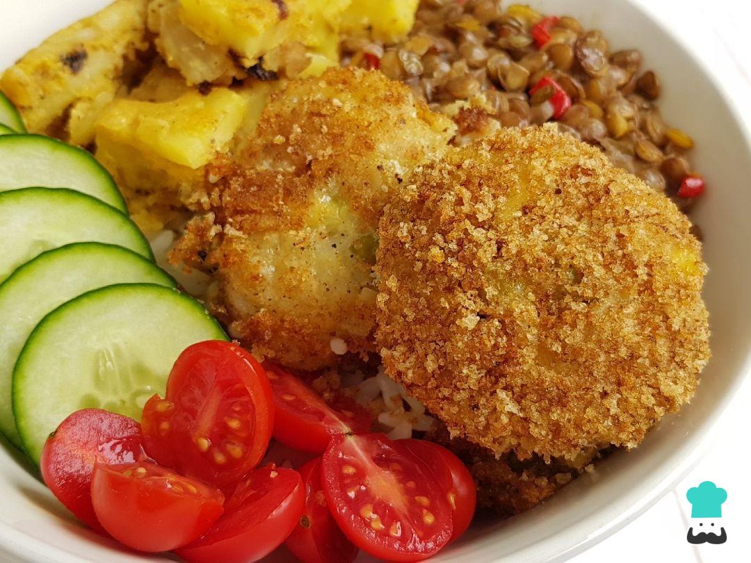Bolinho de Couve-Flor Vegano Crocante e Irresistível