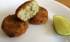 Bolinho de Peixe com Kani Crocante e Irresistível