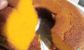 Receita de Bolo de cenoura com fubá fofinho