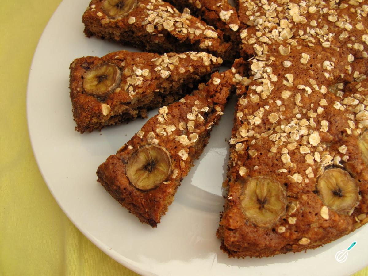 Bolo Funcional de Banana: Saudável e Sem Lactose