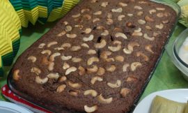 Receita de Bolo preto junino