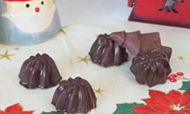 Receita de Bombom de chocolate natalino