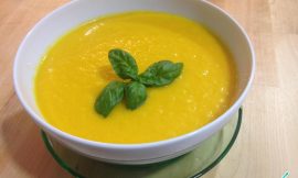 Receita de Creme de cenoura com gengibre