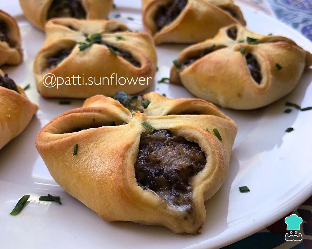 Trouxinha Crocante de Cogumelo e Blue Cheese
