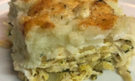 Escondidinho de Frango Low Carb com Couve-flor e Requeijão