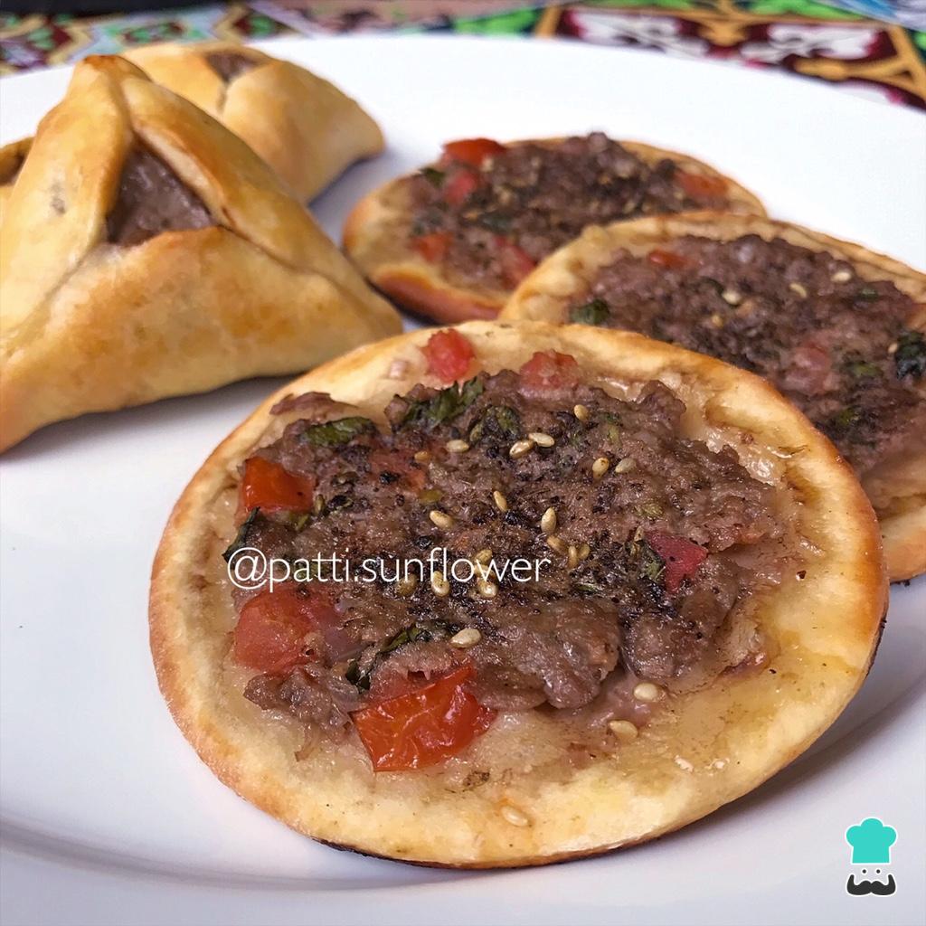 Receita de Esfiha aberta de carne fácil Receita de Esfiha aberta de carne fácil