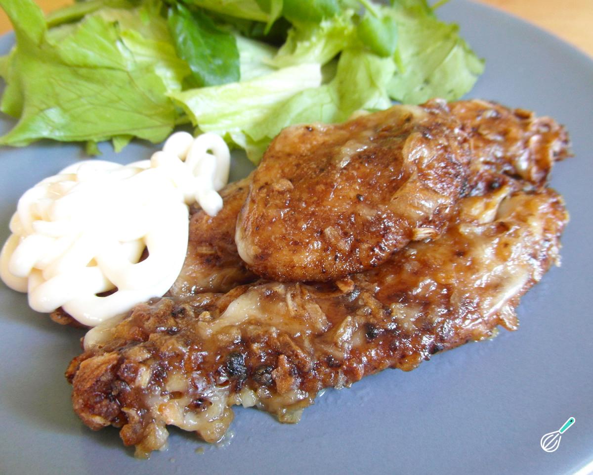 Filé de Frango Cremoso com Cebola e Maionese Fácil! Filé de Frango Cremoso com Cebola e Maionese Fácil!