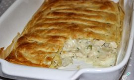 Receita de Folhado de frango fácil
