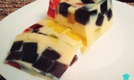 Mosaico de Gelatina Diet Leve e Refrescante