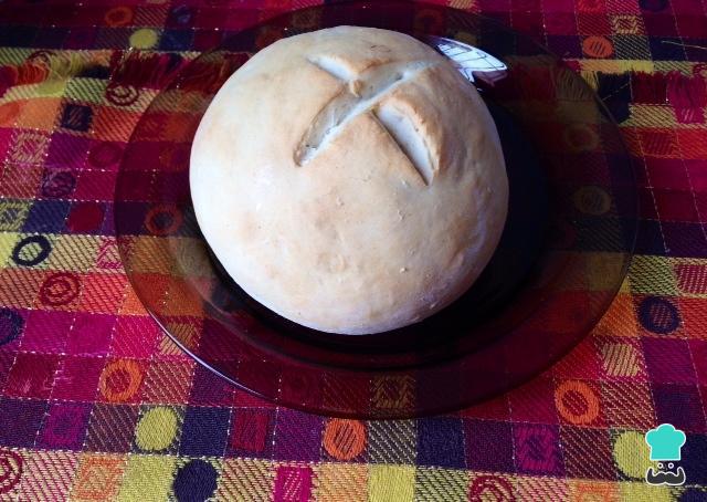 Receita de Pão caseiro simples