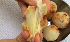 Pão de Queijo Fit de Batata Doce e Tapioca