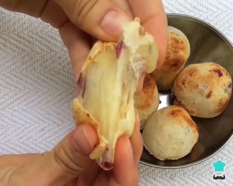 Receita de Pão de queijo de batata doce e tapioca