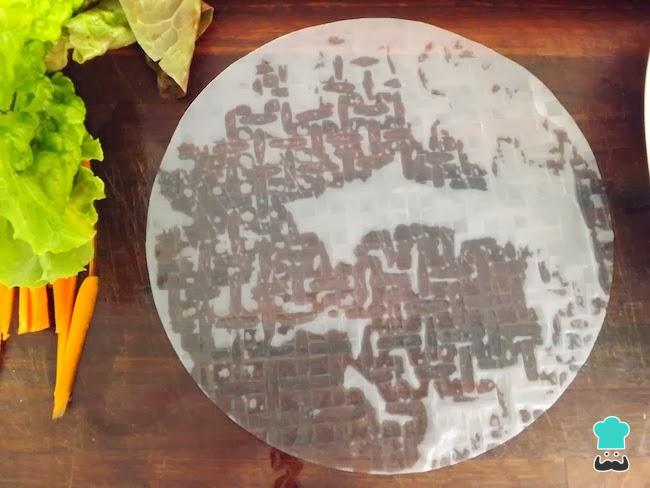 Receita de Papel de arroz comestível