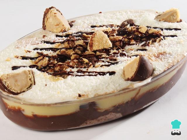 Receita de Pavê de bombom