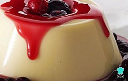 Receita de Pudim de iogurte grego