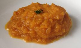 Receita de Purê rústico de abóbora assada