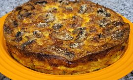 Receita de Quiche de legumes low carb