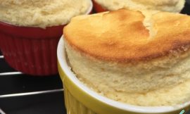 Receita de Suflê de iogurte rápido