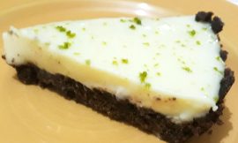 Torta de limão com gelatina fácil e sem forno