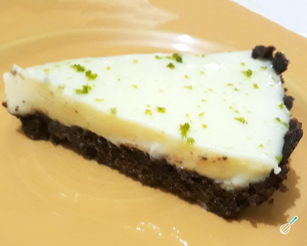 Receita de Torta de limão com gelatina Receita de Torta de limão com gelatina