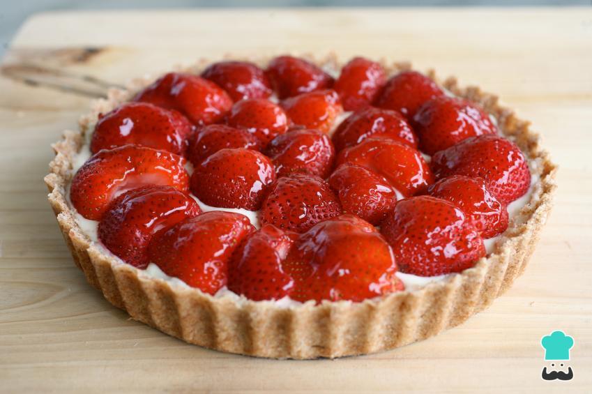 Receita de Torta de Morango Fácil e Deliciosa