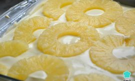 Receita de Torta gelada de abacaxi