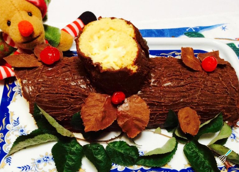 Receita de Tronco de Natal fácil