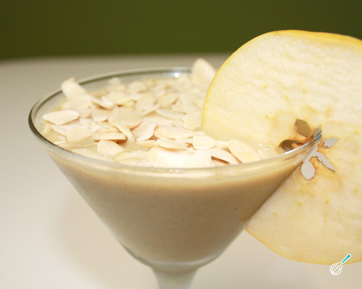 Vitamina de banana e maçã Vitamina de banana e maçã