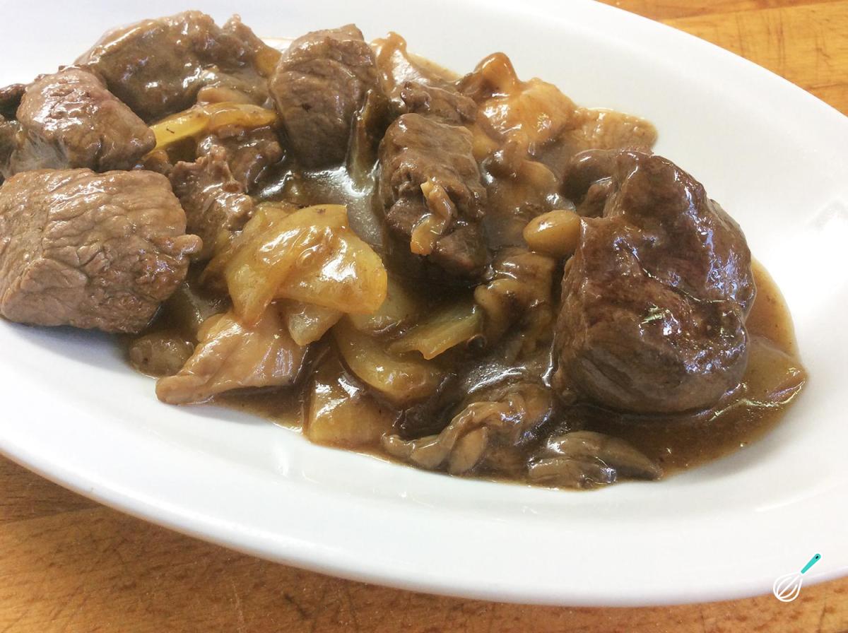 Receita de Vitela com cogumelos ao estilo chinês