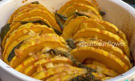 Receita de Abóbora assada no forno com sálvia