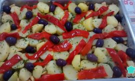 Receita de Bacalhoada de forno