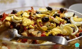 Receita de Bacalhoada simples e fácil
