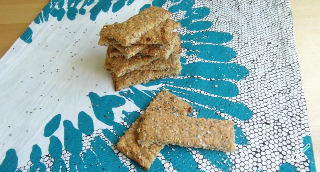 Biscoitos Integrais de Sementes Crocantes e Saudáveis