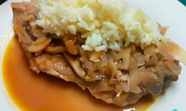 Receita de Bisteca de porco ao molho de tomate
