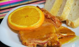 Bisteca de Porco com Laranja: Cítrica e Suculenta