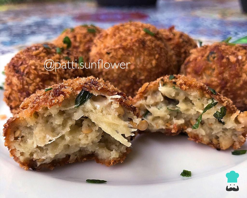 Receita de Bolinho de berinjela frito