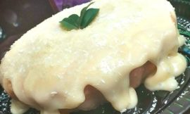 Receita de Bolo de beijinho simples