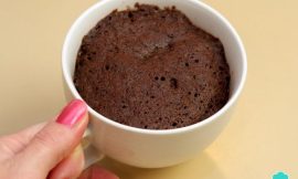 Receita de Bolo de chocolate de xícara