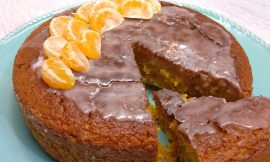 Receita de Bolo de mexerica com casca