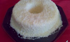 Receita de Bolo de tapioca gelado