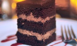 Receita de Bolo mousse de chocolate gelado