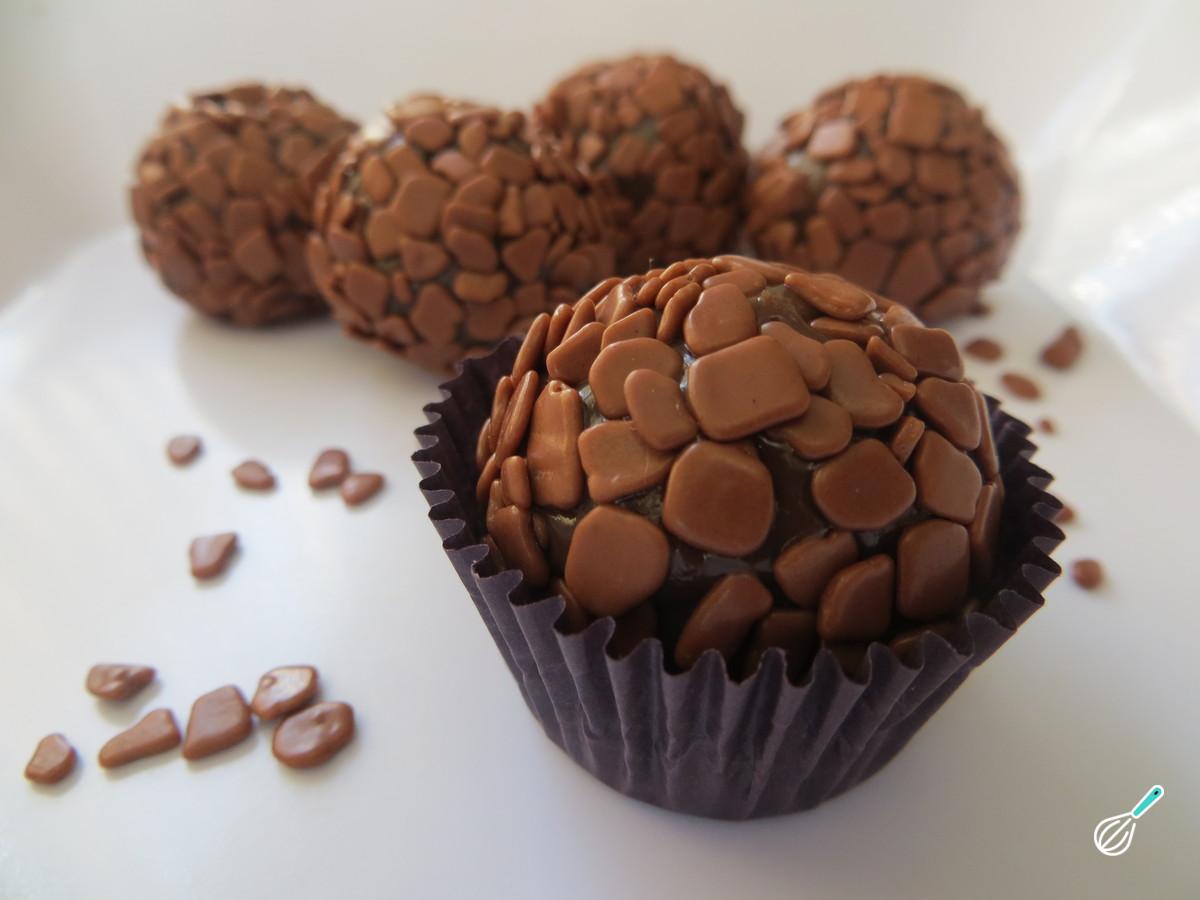 Receita de Brigadeiro frio Receita de Brigadeiro frio