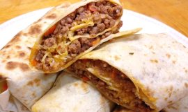 Receita de Burrito de carne fácil