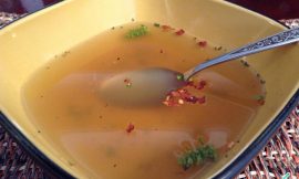 Receita de Caldo de legumes depurativo