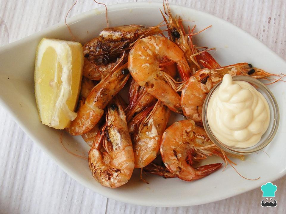 Receita de Camarão grelhado na chapa