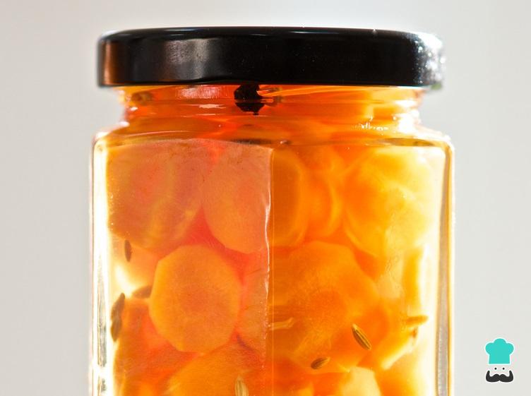 Receita de Cenoura em conserva